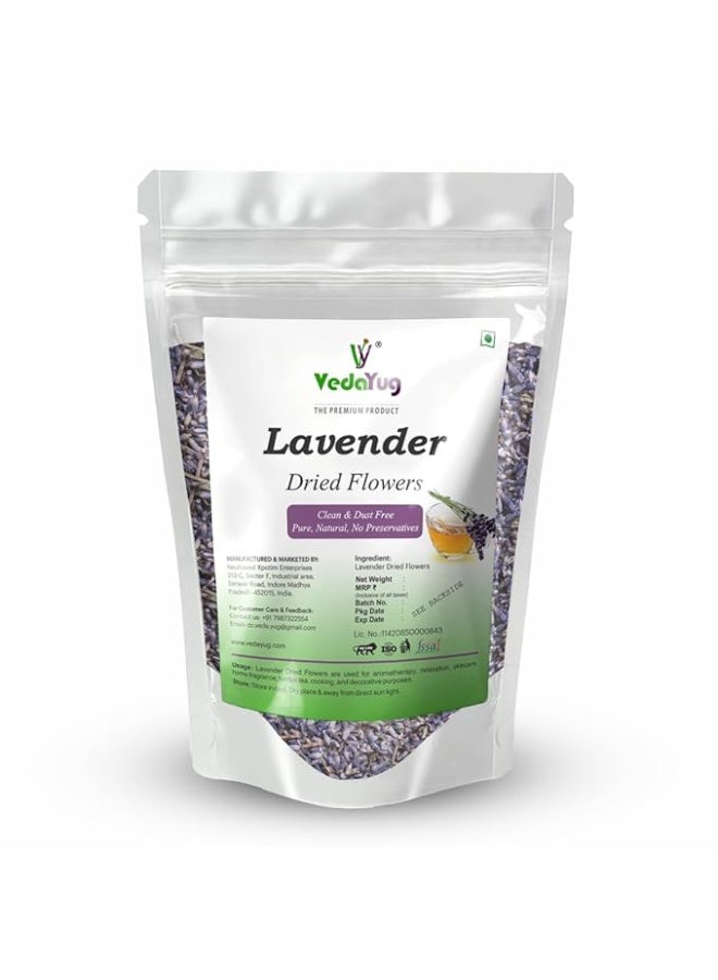 VY VedaYug Lavender Flowers, - 30g - Image 1